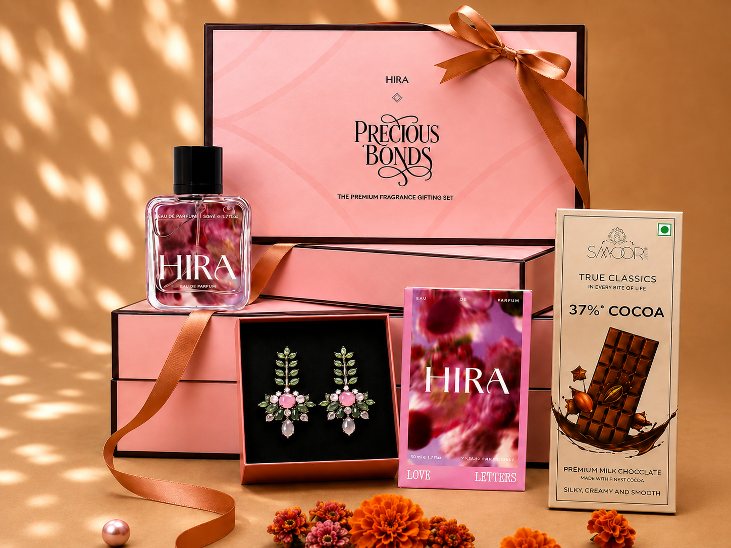 Raksha Bandhan gift for sister, Rakhi gift ideas for sister, best Rakhi gifts 2026, Raksha Bandhan 2026 gifts, Rakhi hamper for sister, Rakhi gift hamper, sister gift hamper, thoughtful gifts for sister, personalized Rakhi gift, unique Rakhi gifts, premium Rakhi hamper, luxury gift hamper for sister, HIRA Rakhi gift hamper, HIRA Love Letters perfume, Love Letters Eau de Parfum, perfume gift for sister, Voylla silver-plated earrings, silver-plated jewellery gift, earrings for sister, SMOOR milk chocolate, chocolate gift hamper, Rakhi chocolate gift, sweet Raksha Bandhan gifts, sentimental gifts for sister, heartfelt Rakhi gifts, elegant gifts for women, jewellery and perfume gift set, Rakhi celebration gifts, Raksha Bandhan gifting ideas, brother sister gifts, sister appreciation gift, memorable Rakhi gifts, festive gifting ideas, Rakhi gifts online, unique gifts for sisters, beautiful Rakhi hamper, premium Raksha Bandhan gifts, meaningful gifts for sister, special Rakhi gift, gift ideas for beloved sister.
 , 